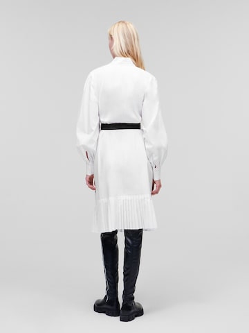 Karl Lagerfeld Blusenkleid in Weiß