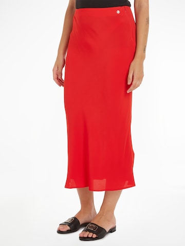 TOMMY HILFIGER Skirt in Red: front