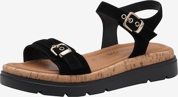 Tamaris Sandale in Schwarz: Vorderseite