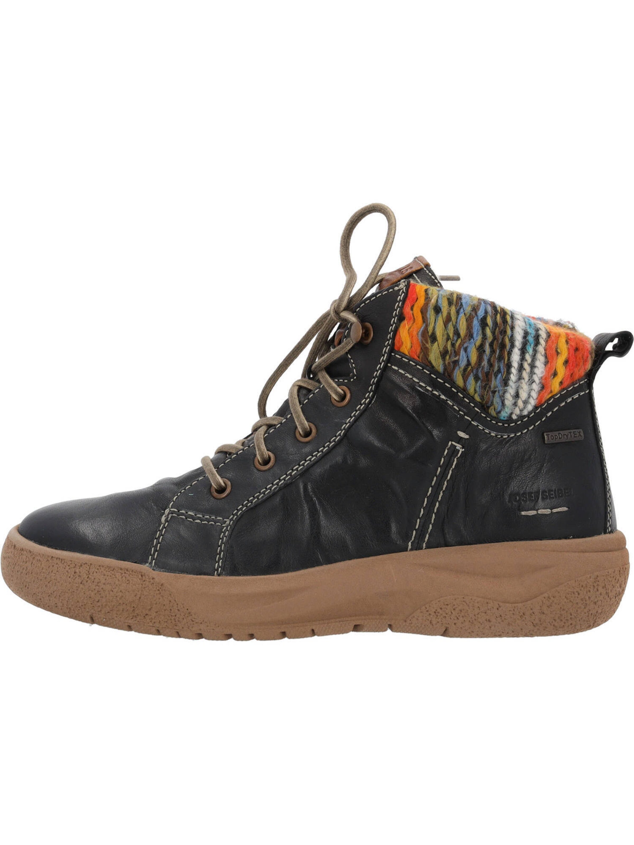 JOSEF SEIBEL Lace-up bootie 'Alina' in Black