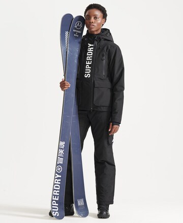 Superdry Snow - Chaqueta de montaña 'Ultimate Rescue' en negro