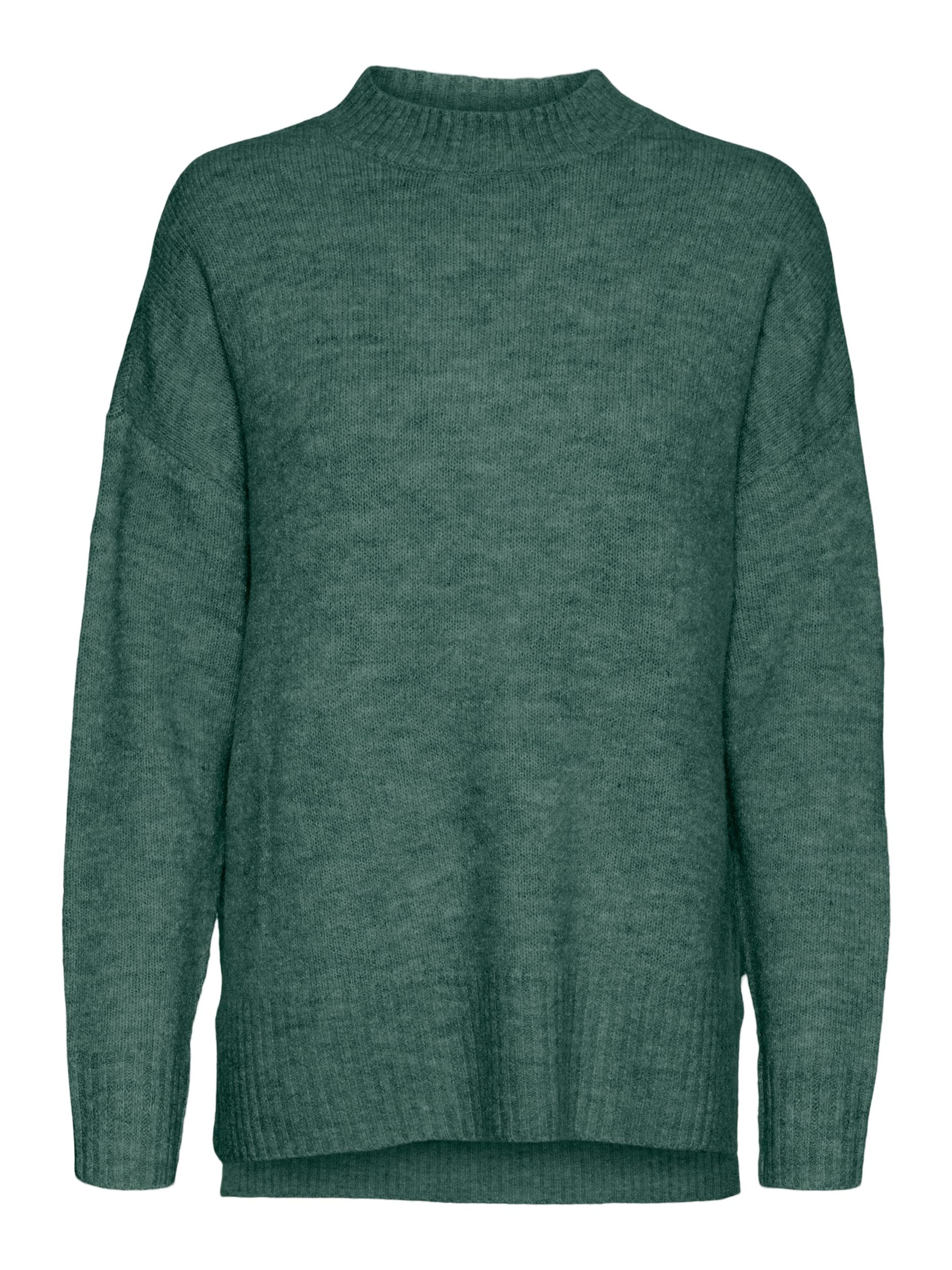VERO MODA - Jersey 'VMLefile' en verde: frente