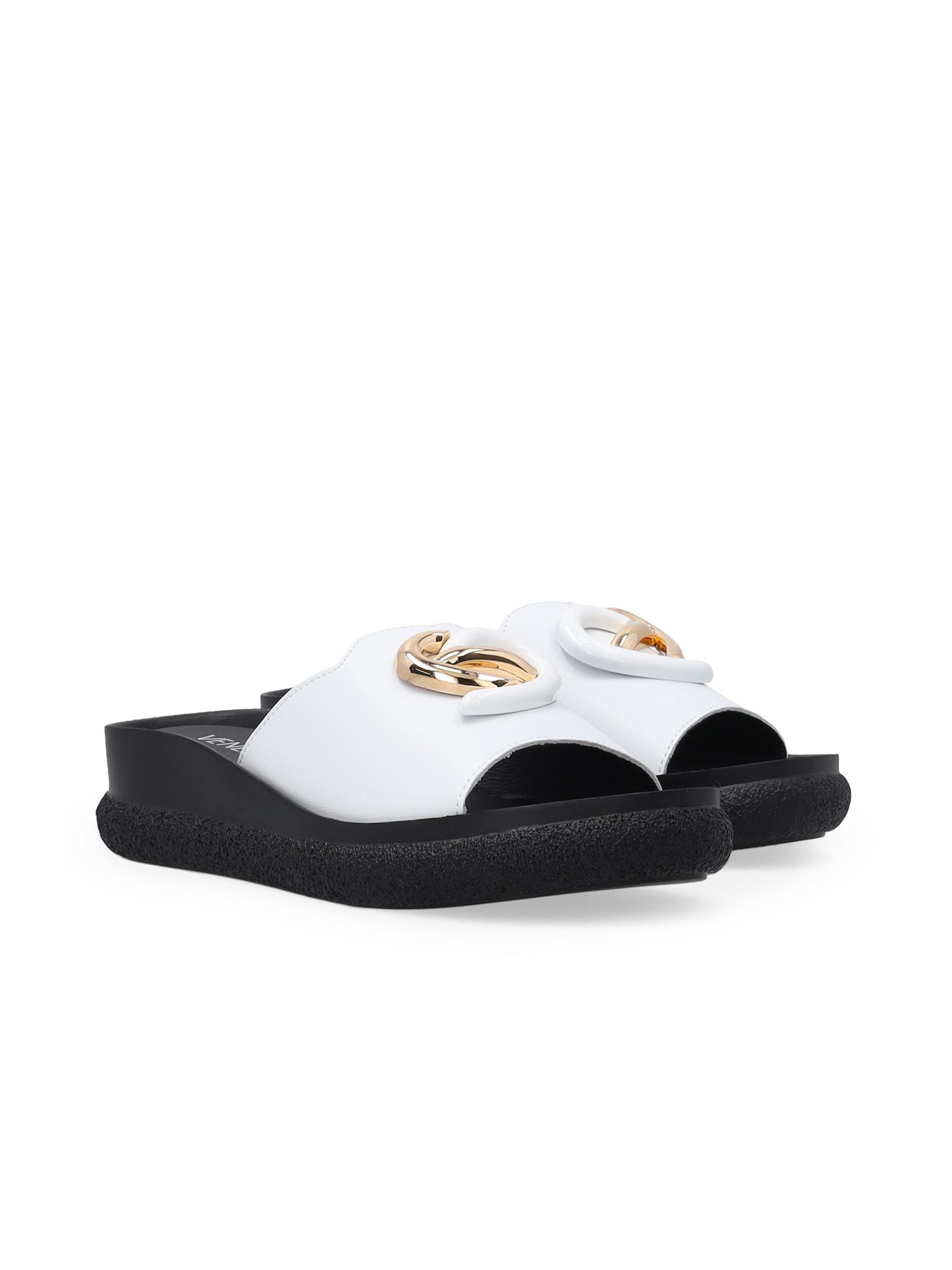 VENEZIA Slippers in White