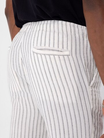 By Diess Collection Slim fit Trousers in White