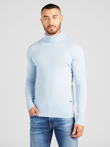 Karl Lagerfeld Sweater in Blue: front