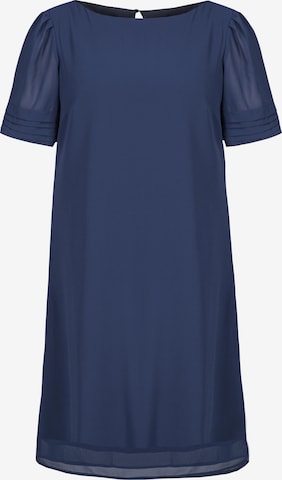 Robe de cocktail 'NILA' Karko en bleu : devant