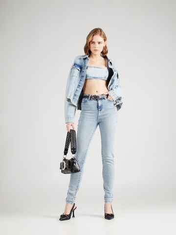 Karl Lagerfeld Slimfit Jeans 'IKONIK 2.0' i blå