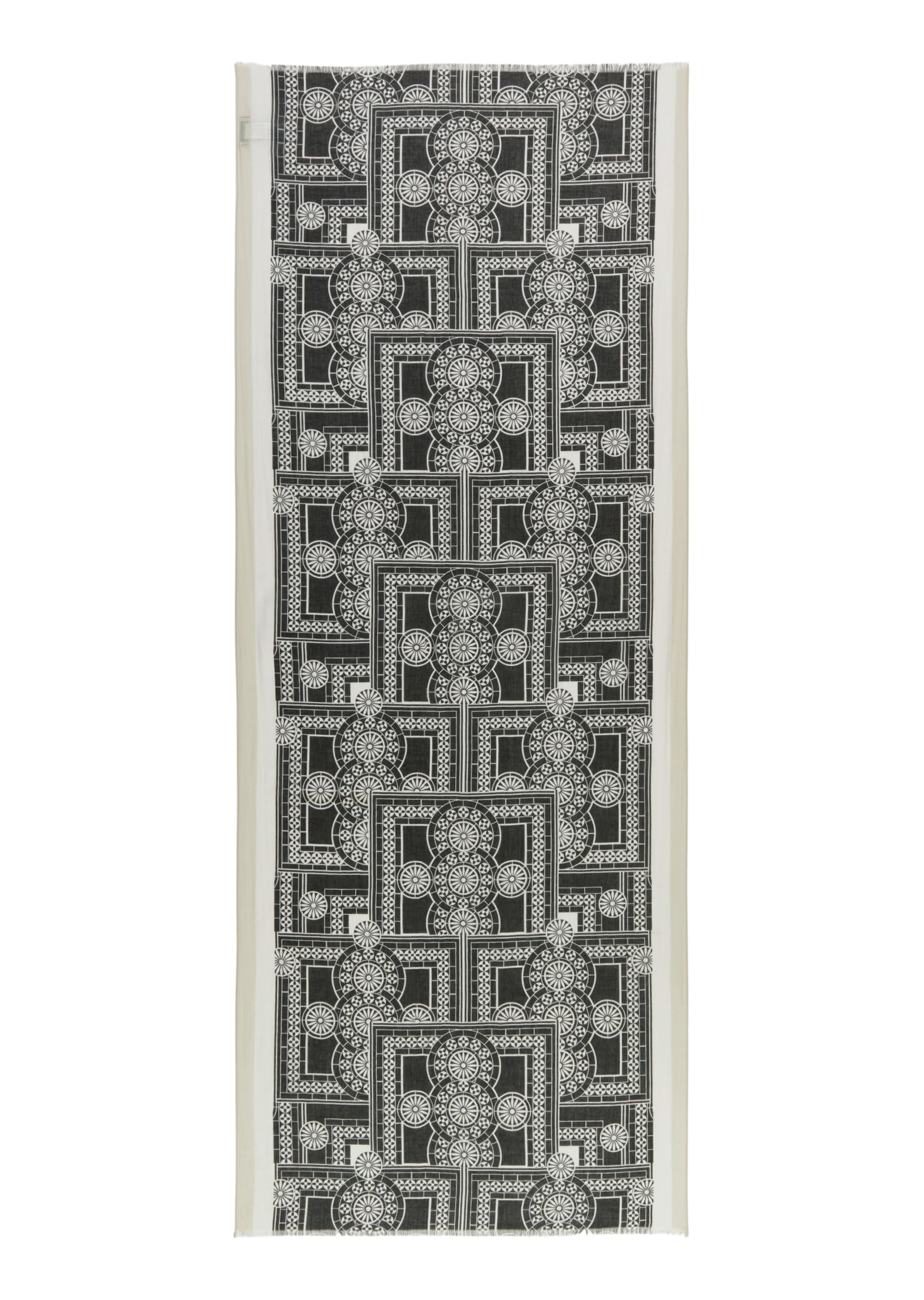 Écharpe Marc O'Polo en noir : devant