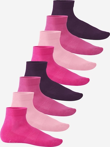footstar Socken 'EVERYDAY!' in Lila: Vorderseite