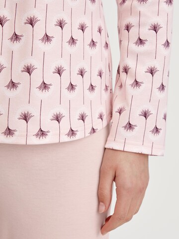 CALIDA Pyjama 'Midnight Flowers'‌‌‌‌‌‌‌ in Pink
