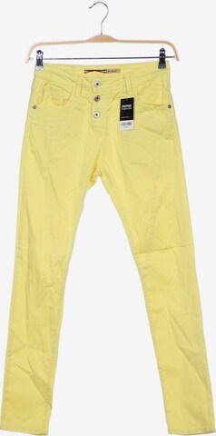 PLEASE Jeans in 25-26 in Yellow: front