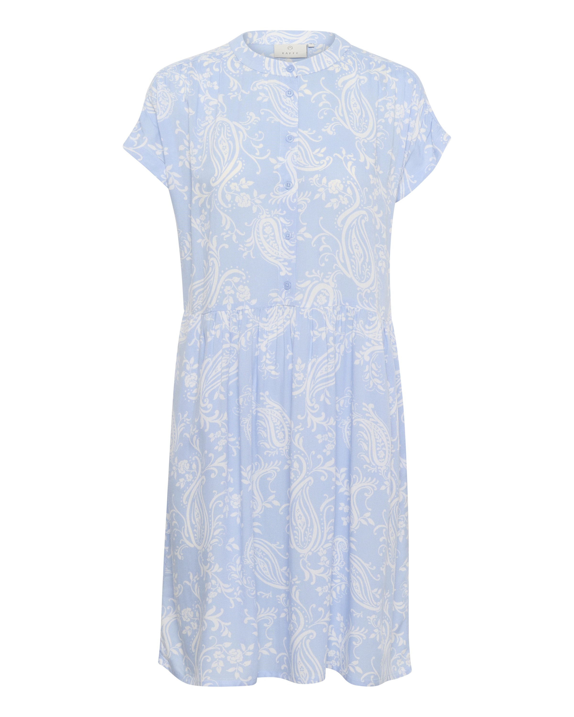 Kaffe Kleid in Blau: Vorderseite