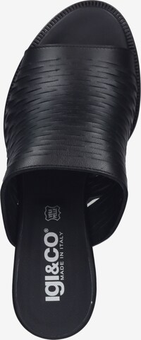 IGI&CO Pantolette in Schwarz