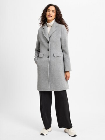 Franco Callegari Between-Seasons Coat in Grey: front