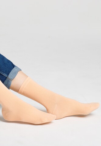 s.Oliver Socks in Beige