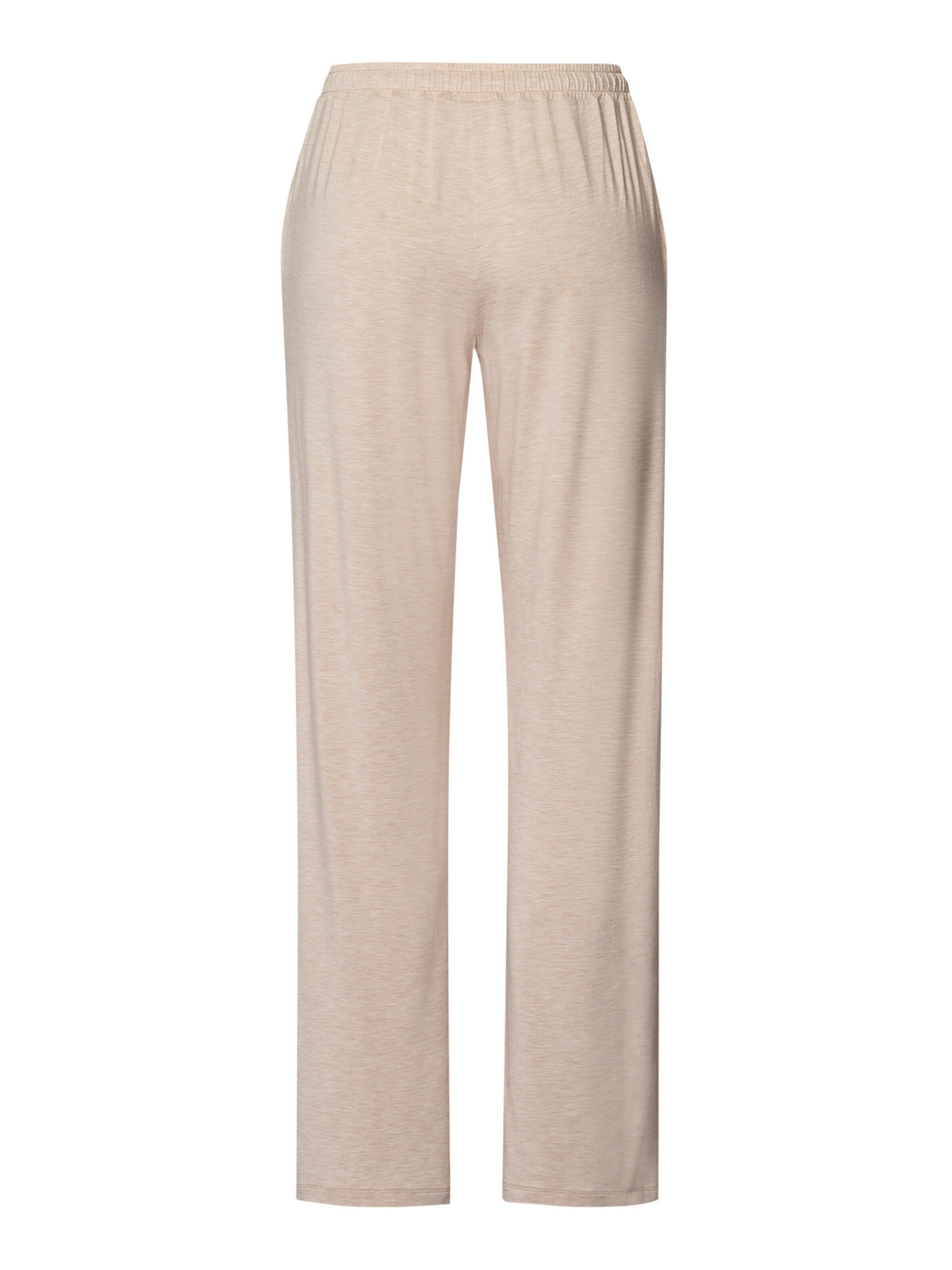 Hanro - Calças de pijama ' Natural Elegance ' em bege
