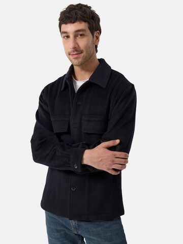 CASH-MERE.CH Regular fit Overhemd in Blauw