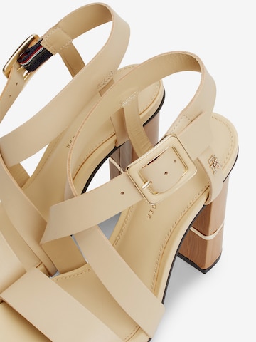 TOMMY HILFIGER Sandale in Beige