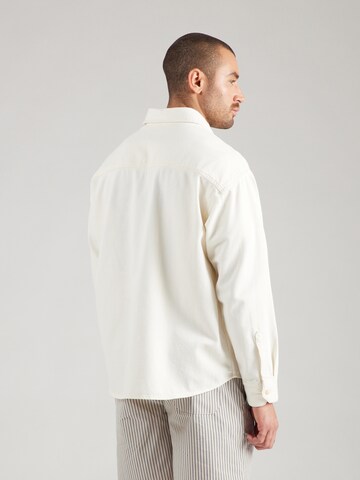 JACK & JONES Классический крой Рубашка 'JORSANTORINI' в Бежевый