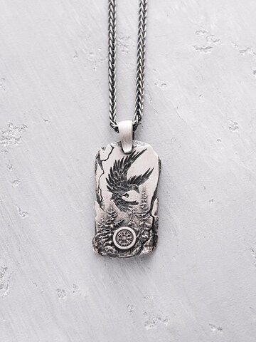 REYTEL Medál 'LORD OF THE SKY. VEGVISIR' - ezüst: elől