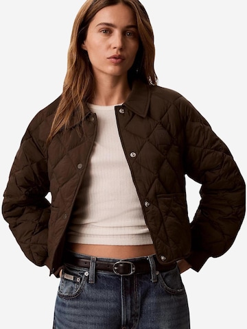 Calvin Klein Jeans Winterjas 'LV047G509G' in Bruin: voorkant