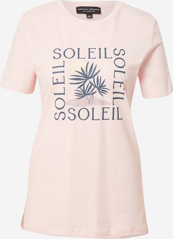 T-shirt 'Palm' Dorothy Perkins en rose : devant