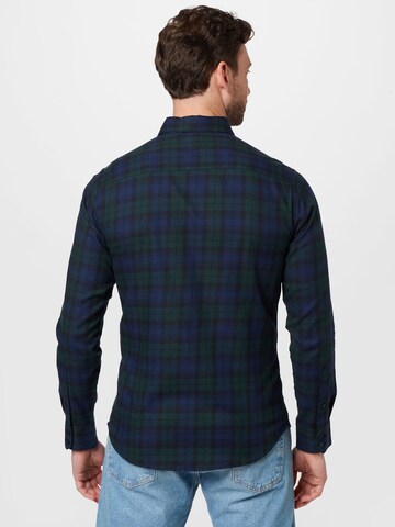 JACK & JONES - Ajuste regular Camisa 'DALLAS' en azul