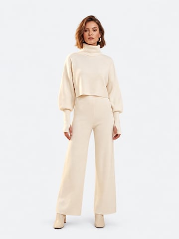 RYVAN Leisure suit 'Zweiteiliges Set' in Beige: front