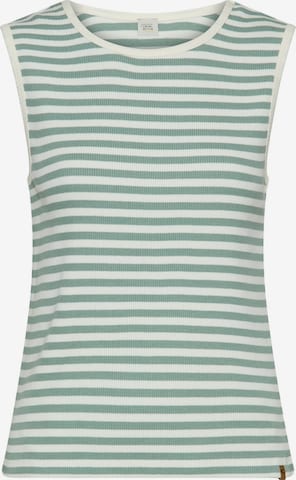 CAMEL ACTIVE Top mit Rundhalsausschnitt in Blau: Vorderseite