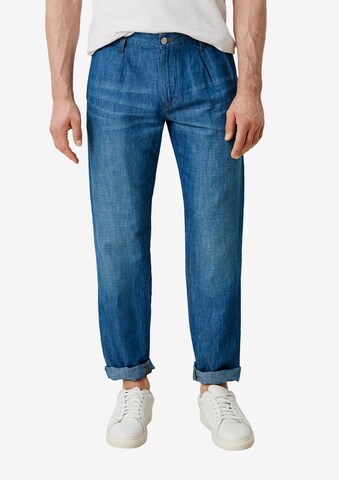 s.Oliver Regular Jeans i blå: framsida