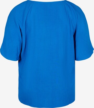 Bluză 'Mio' de la Zizzi pe albastru