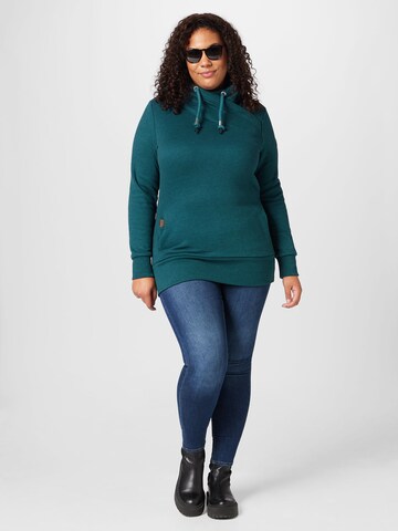 Ragwear Plus Sweatshirt 'NESKA' in Groen
