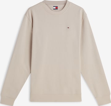 Tommy Jeans Суичър в бежово: отпред
