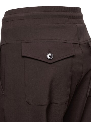&co woman Regular Chino '&Co woman Penny Heavy chocolat' in Bruin