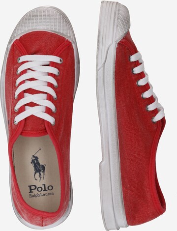 Baskets basses 'ESSENCE 100' Polo Ralph Lauren en rouge