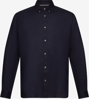 ESPRIT Regular fit Button Up Shirt in Blue: front