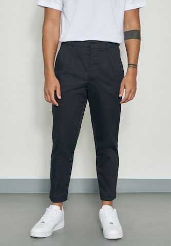 SEIDENSTICKER Regular Chino Pants in Black: front