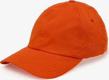 WESTMARK LONDON Cap ' CARTER ' in Orange: front