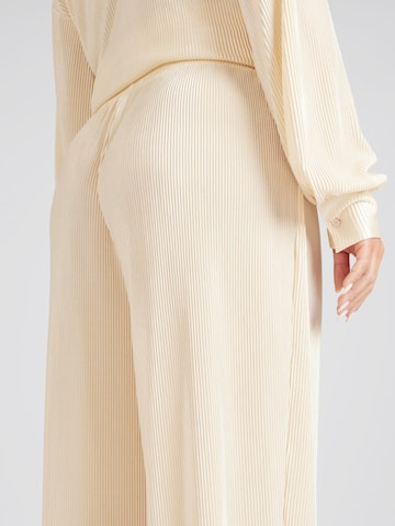 CITA MAASS co-created by ABOUT YOU Wide leg Pants 'Flora' in Beige