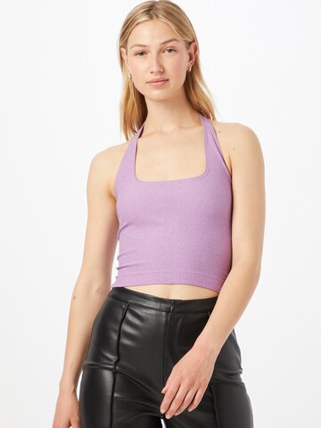 BDG Urban Outfitters Top 'Raegan' – fialová: přední strana