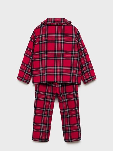 MANGO KIDS Pyžamo 'NOEL' – červená