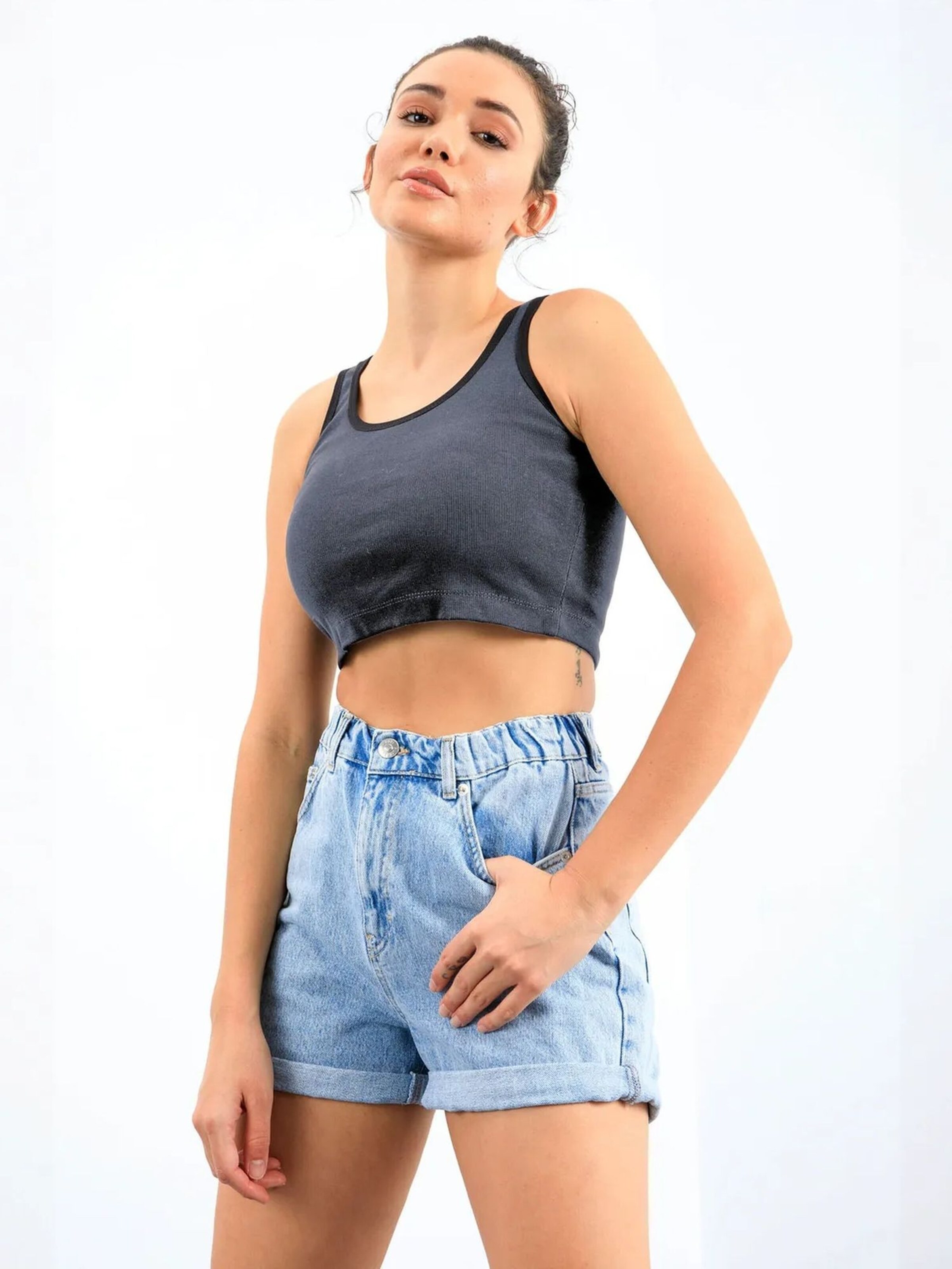 Tommy Life Top in Grey