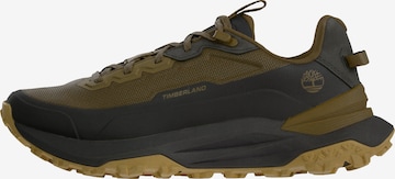 Baskets basses TIMBERLAND en vert : devant