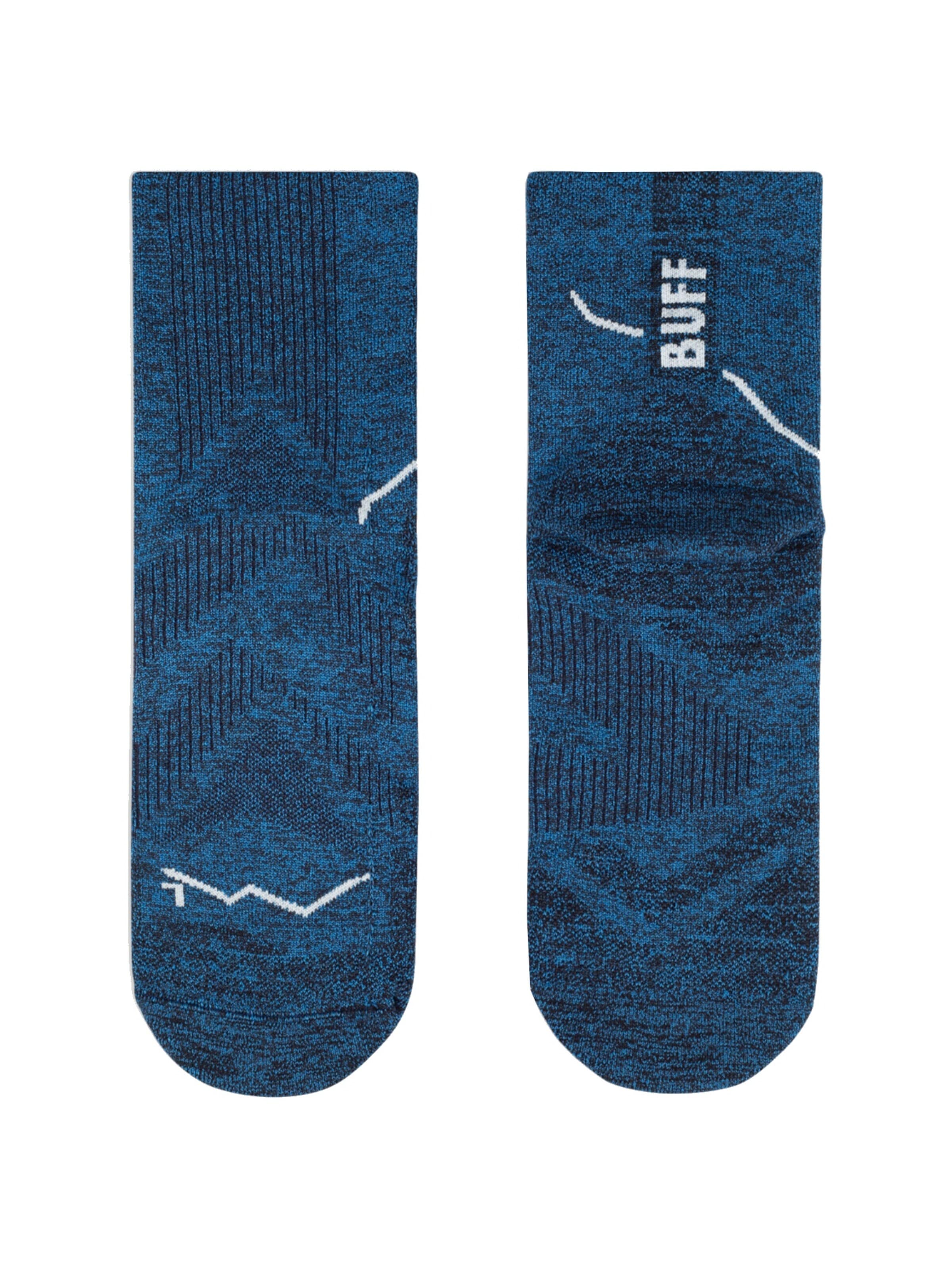 BUFF Socks 'BUFF DryFlx Quarter Socks' in Blue