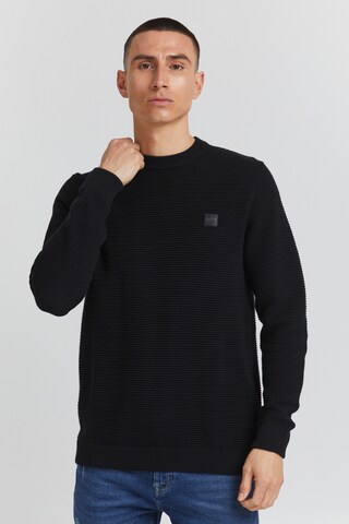 !Solid Pullover 'Valencia' in Schwarz: predná strana