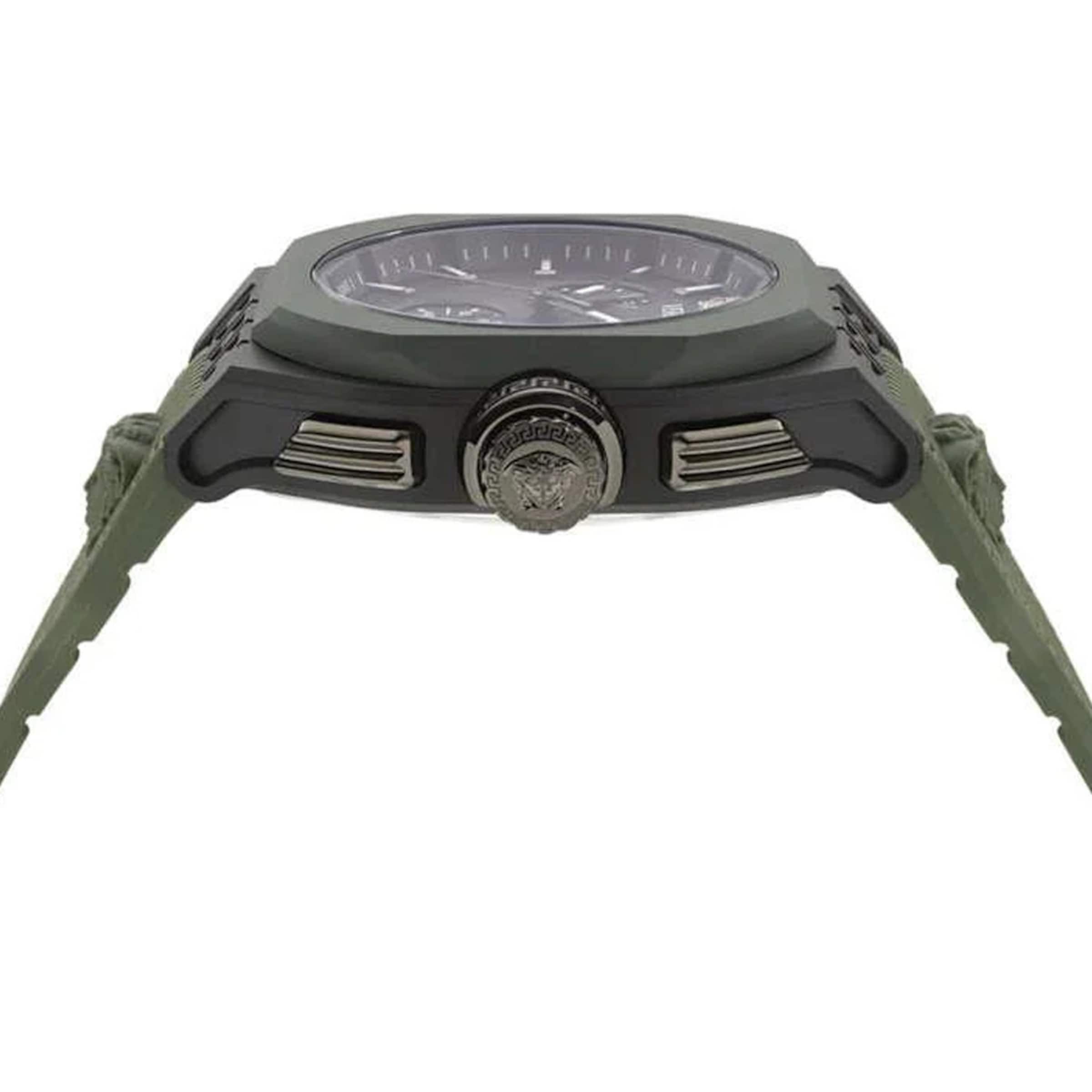 VERSACE Analog watch 'Legend Chrono' in Green