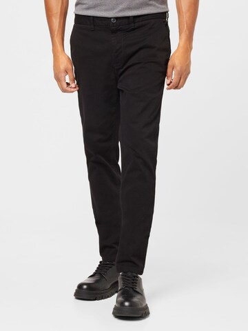 BURTON MENSWEAR LONDON Slimfit Chino in Zwart: voorkant