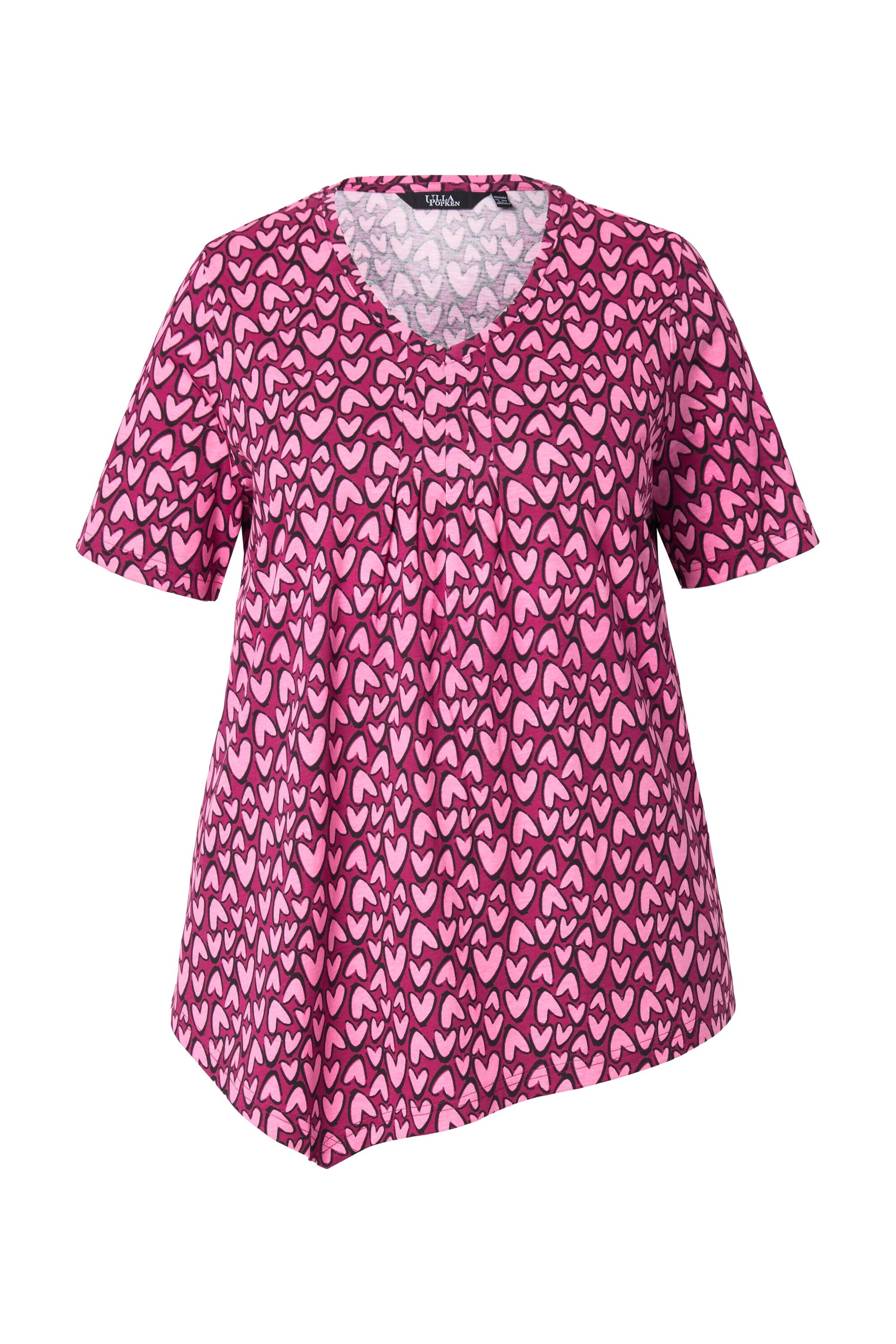 Ulla Popken T-Shirt in Lila: Vorderseite