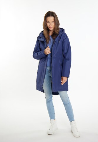 usha BLUE LABEL - Parka de inverno 'Fenia' em azul