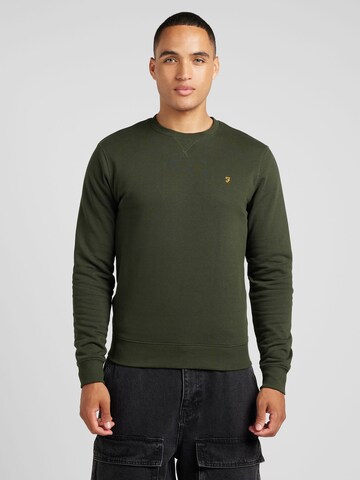 FARAH Sweatshirt 'TIM' in Groen: voorkant